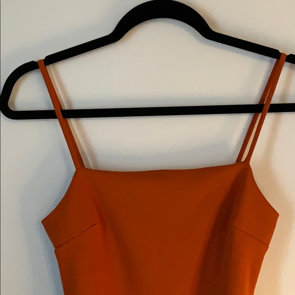 Orange Tight Dress - Picture 3 of 3